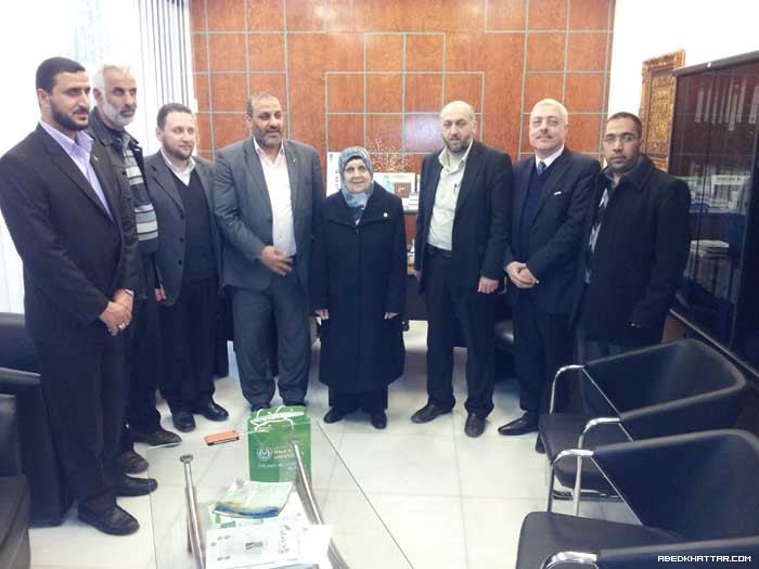 وزير الشباب الرياضة والثقافة الفلسطيني محمد المدهون يزور الشمال