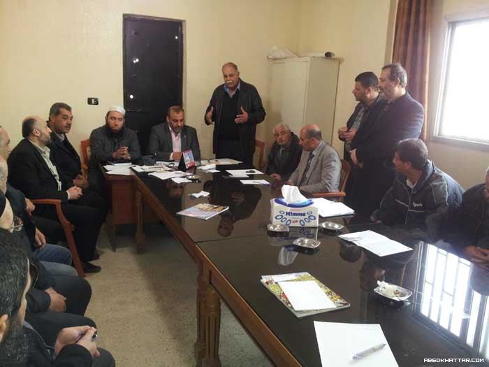 وزير الشباب الرياضة والثقافة الفلسطيني محمد المدهون يزور الشمال