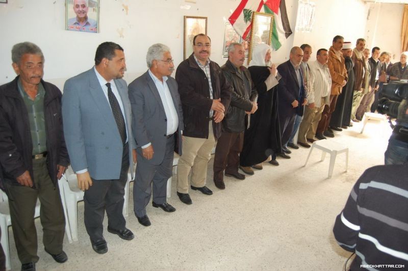 مخيم البداوي يتضامن مع الاسرى في السجون الصهيونية