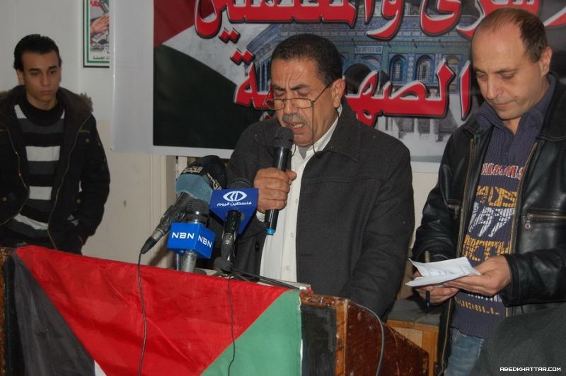 مخيم البداوي يتضامن مع الاسرى في السجون الصهيونية