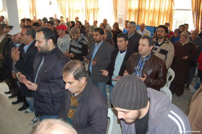 مخيم البداوي يتضامن مع الاسرى في السجون الصهيونية