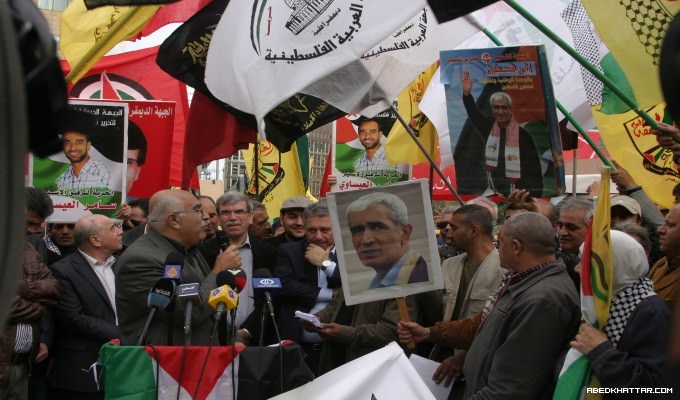 يوم غضب فلسطيني تضامناً مع الأسرى في بيروت