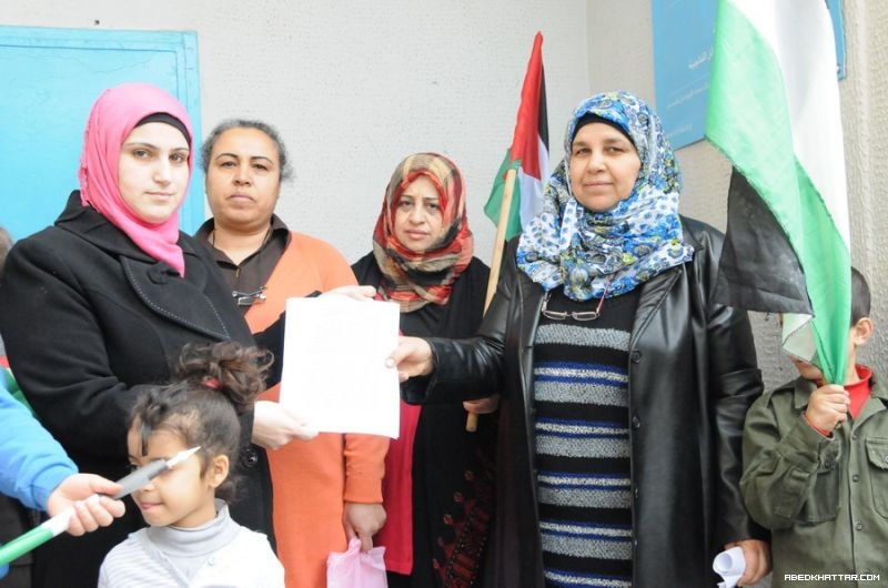 الاتحاد العام للمرأة الفلسطينية يُحيي الثامن من آذار في مخيم البداوي