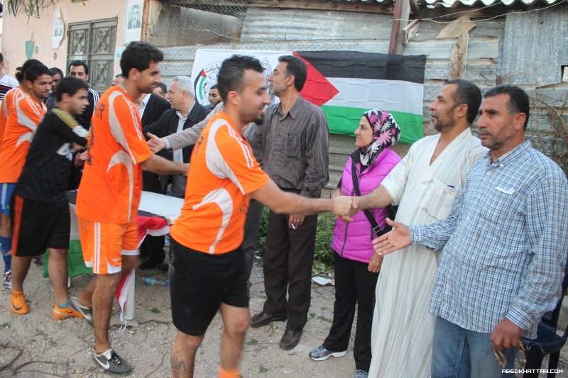 فوز نادي الانصار بكأس يوم الارض في مخيم عين الحلوة