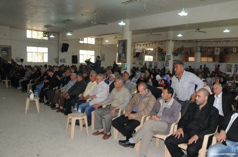 جبهة التحرير العربية تحتفل بذكرى انطلاقتها 44 في مخيم البداوي
