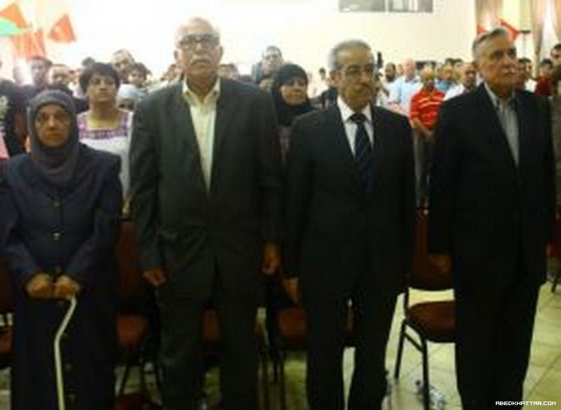 مهرجان جماهيري في رام الله احتفالا بانتصار الأسير سامر العيساوي