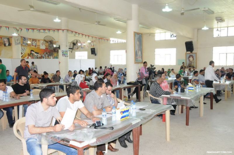 لقاء للشباب الفلسطيني في مخيمات الشمال في مخيم البداوي