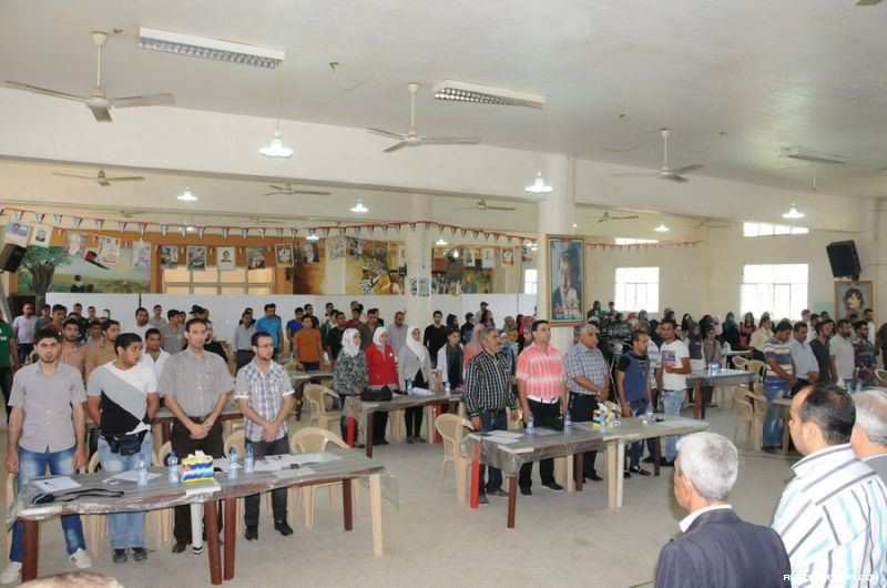 لقاء للشباب الفلسطيني في مخيمات الشمال في مخيم البداوي