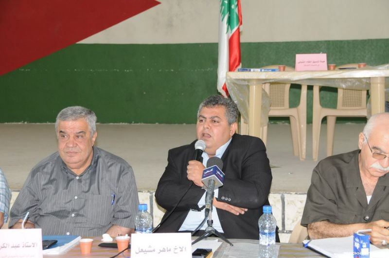 لقاء للشباب الفلسطيني في مخيمات الشمال في مخيم البداوي