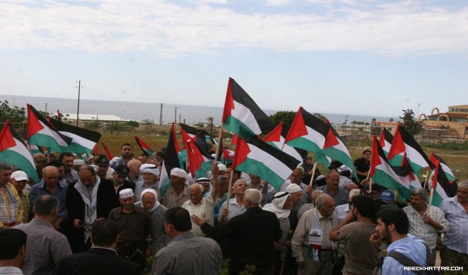 في الذكرى الـ65 للنكبة مسيرة العودة الثالثة للفلسطينيين نحو الناقورة