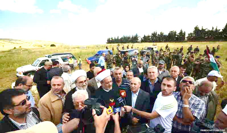 في ذكرى النكبة مسيرة في بلدة مارون الراس وزيارة النصب التذكاري لشهداء العودة