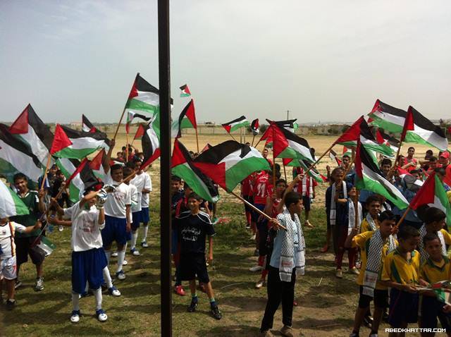 المؤسسة الفلسطينية لشباب والرياضة تحيي ذكرى النكبة في مخيمات صور