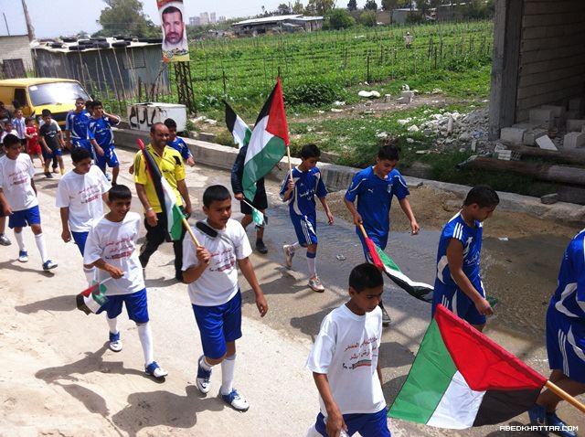 المؤسسة الفلسطينية لشباب والرياضة تحيي ذكرى النكبة في مخيمات صور