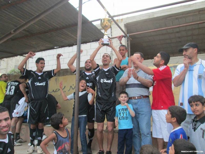 نادي الاصلاح صيدا بطل الدوري اللجنة الرياضيةلكرة القدم في منطقة صيدا‎