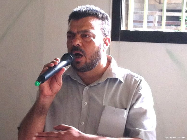 مهرجان تابيني للرفيق القائد انيس كامل حسان بمناسبة مرور ثلاثة ايام على وفاتة في الشمال