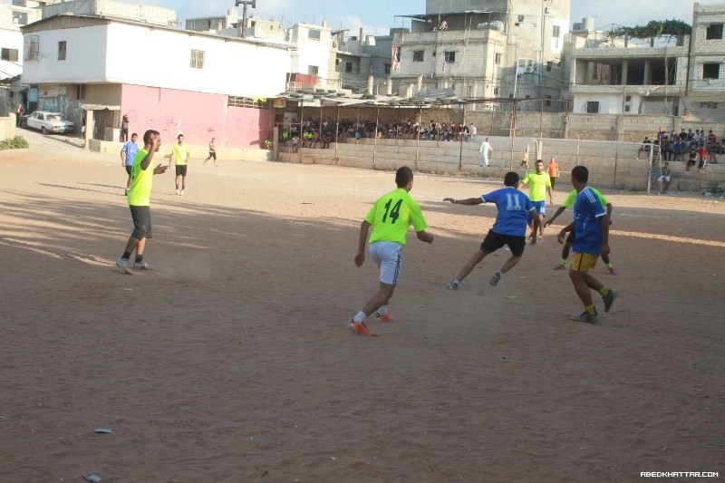 نادي النهضة اول المتاهلين الى الدور تاني من دورة المرحوم خضر الدنان‎