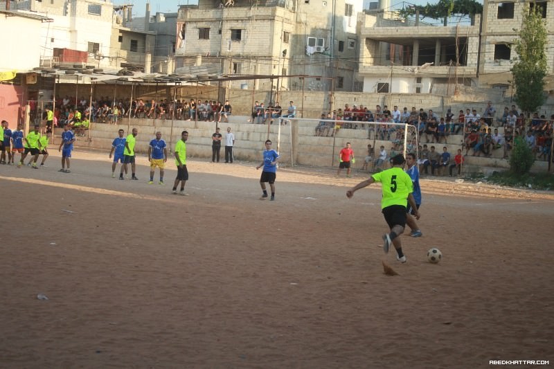 نادي النهضة اول المتاهلين الى الدور تاني من دورة المرحوم خضر الدنان‎