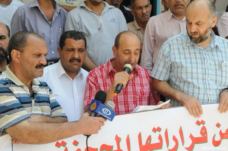 اعتصام في البداوي تضامناً مع اهالي البارد واستنكار لقرارات الاونروا