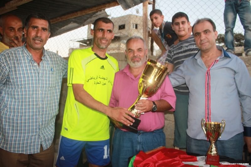 نهضة عين الحلوة يفوز بكاس دورة المرحوم خضر الدنان في مخيم عين الحلوة‎