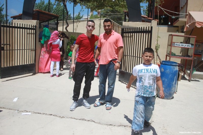 لقطات مصورة من اجواء اول الايام العيد الفطر السعيد في مجمع منصور عزام‎