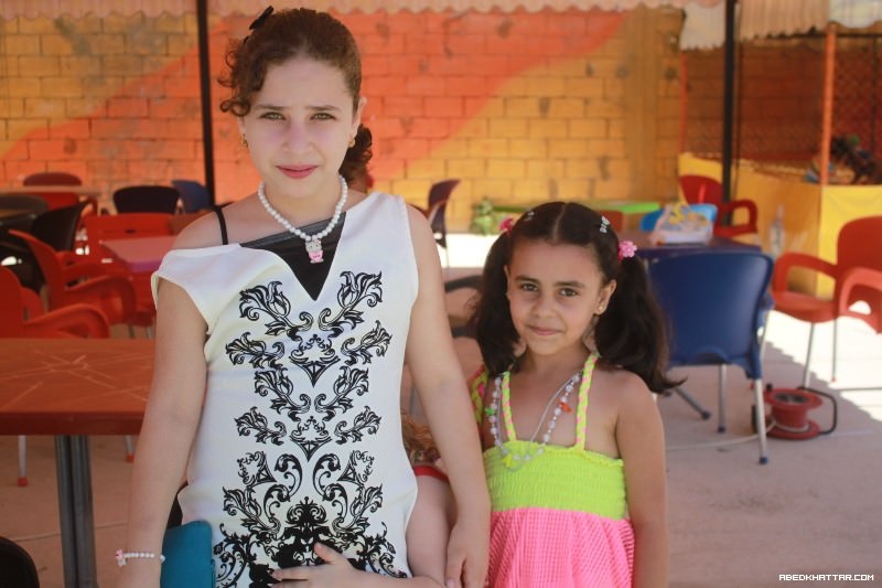 لقطات مصورة من اجواء اول الايام العيد الفطر السعيد في مجمع منصور عزام‎