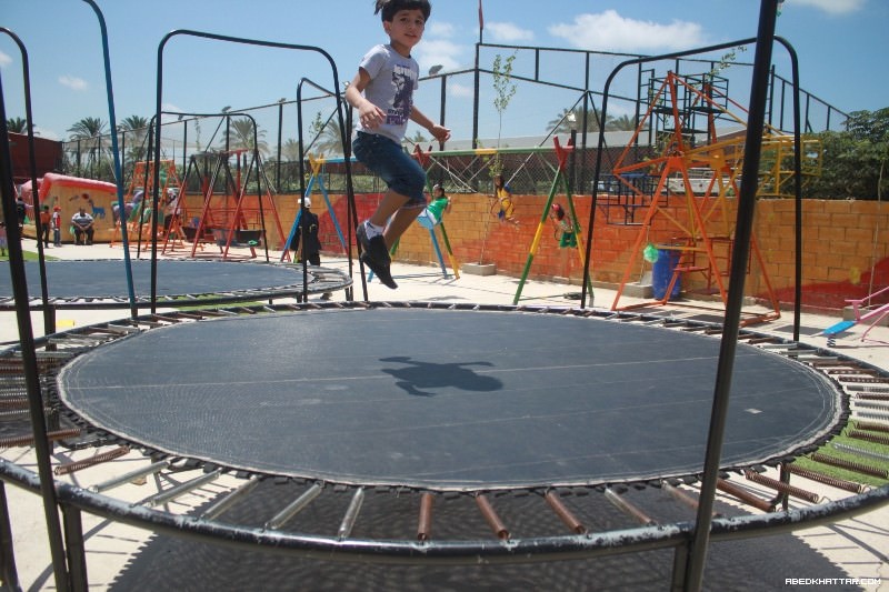 لقطات مصورة من اجواء اول الايام العيد الفطر السعيد في مجمع منصور عزام‎