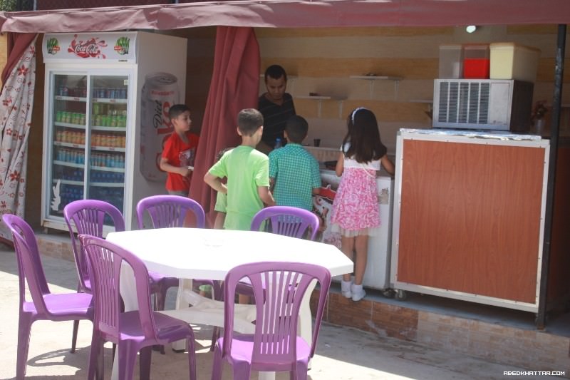 لقطات مصورة من اجواء اول الايام العيد الفطر السعيد في مجمع منصور عزام‎