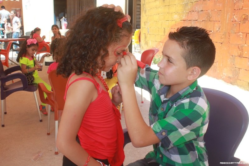 لقطات مصورة من اجواء اول الايام العيد الفطر السعيد في مجمع منصور عزام‎