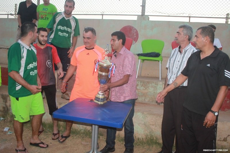 الاخوة صيدا بطل كاس الشهيد ابراهيم الحاج لكرة القدم في قياعة‎