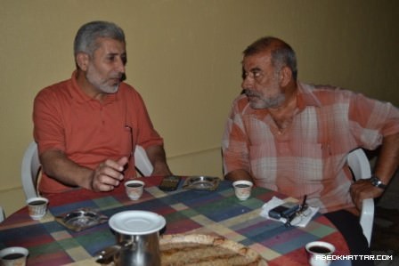 وفد من حركة الجهاد الإسلامي يلتقي شخصيات فلسطينية في مخيم البص