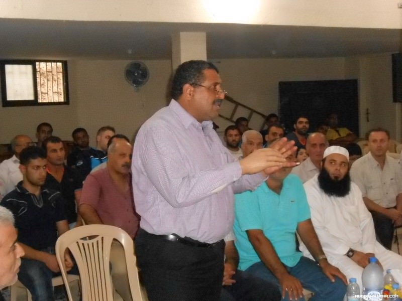 لقاء شعبي اليوم في قاعة مسجد التقوى في مخيم نهر البارد