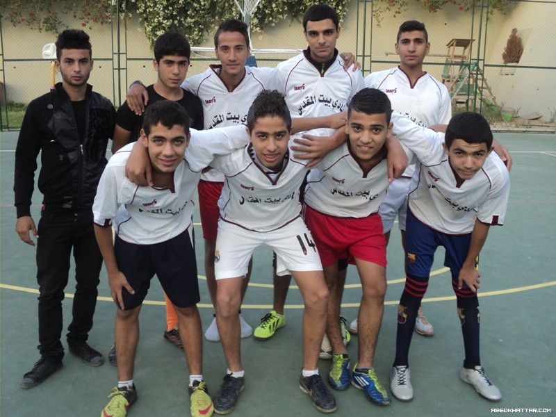نادي بيت المقدس بطل الدوري الناشئين في جمعية نبراس لكرة القدم‎