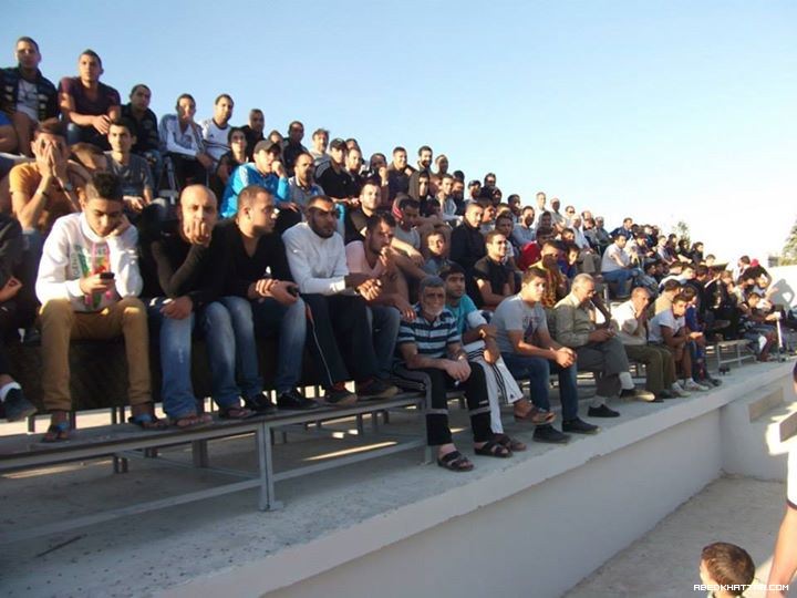 افتتاح دورة الشهيد ابو على مصطفي الثانية عشر على ارض ملعب فلسطين في مخيم البداوي
