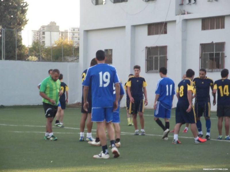 فاز نادي الاشبال على نادي العوده بنتيجة 4 - 1 ضمن دورة الشهيد ابو على مصطفى