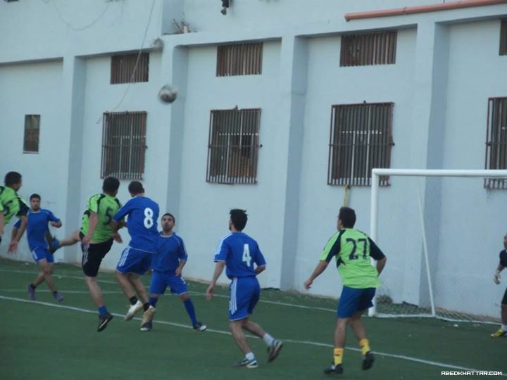 فاز نادي العوده على نادي الدرة ضمن دورة الشهيد ابو على مصطفى