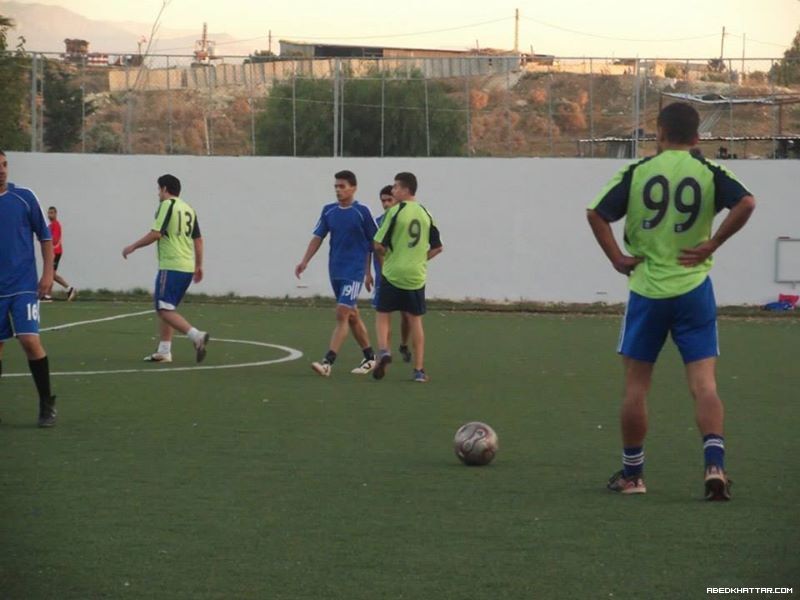 فاز نادي العوده على نادي الدرة ضمن دورة الشهيد ابو على مصطفى