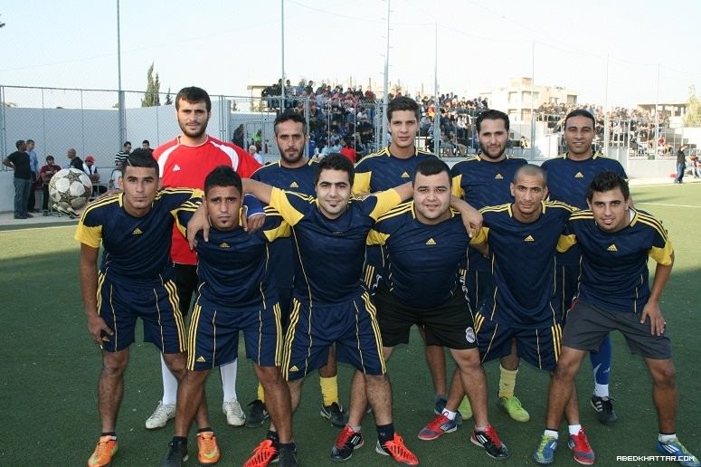 فاز نادي الاجيال على نادي الاشبال بنتيجه 1 - 0