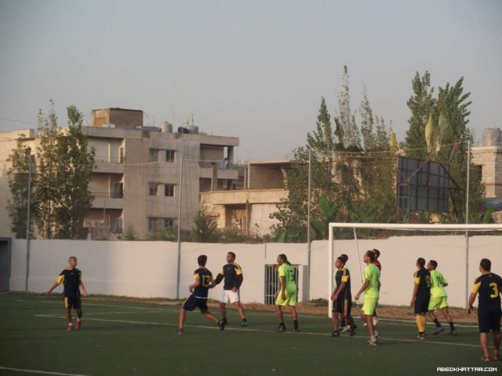 فاز نادي الاشبال على نادي القدس في مبارة نصف نهائي من دورة الشهيد ابو على مصطفى