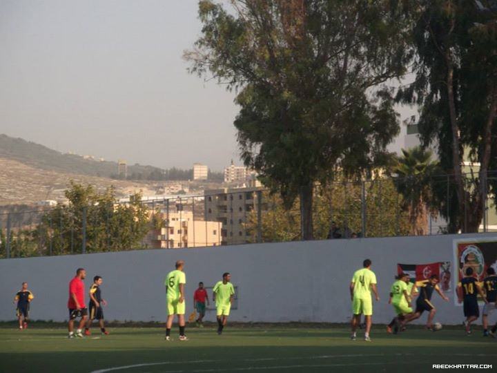 فاز نادي الاشبال على نادي القدس في مبارة نصف نهائي من دورة الشهيد ابو على مصطفى