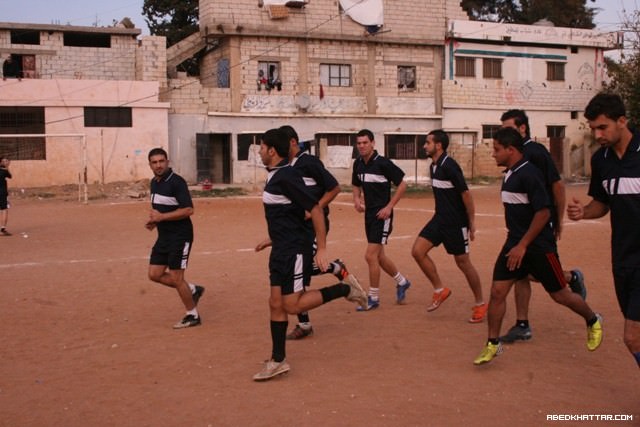 مباراة في ذكرى الشهيد ابو جهاد الوزير بين النهضة عين الحلوة والياسر صيدا البلد‎