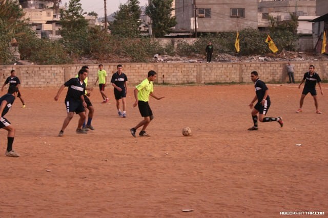 مباراة في ذكرى الشهيد ابو جهاد الوزير بين النهضة عين الحلوة والياسر صيدا البلد‎