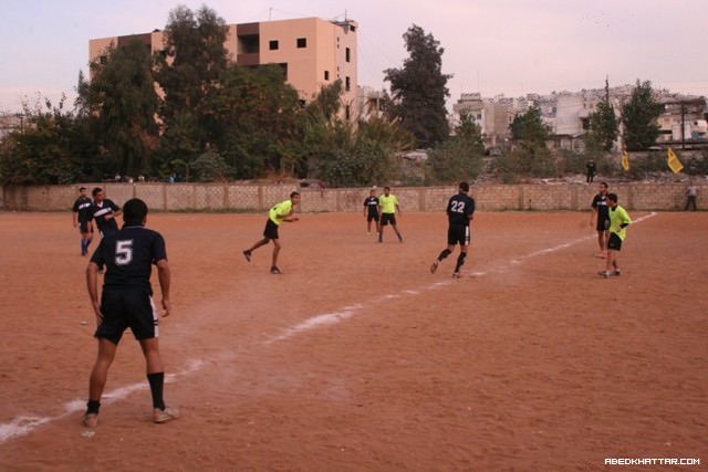 مباراة في ذكرى الشهيد ابو جهاد الوزير بين النهضة عين الحلوة والياسر صيدا البلد‎