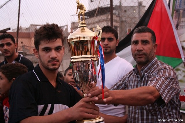 مباراة في ذكرى الشهيد ابو جهاد الوزير بين النهضة عين الحلوة والياسر صيدا البلد‎