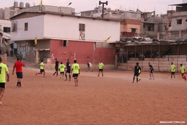 مباراة في ذكرى الشهيد ابو جهاد الوزير بين النهضة عين الحلوة والياسر صيدا البلد‎