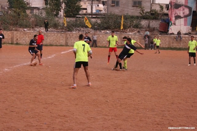 مباراة في ذكرى الشهيد ابو جهاد الوزير بين النهضة عين الحلوة والياسر صيدا البلد‎