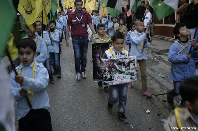 حركة فتح تضيء شعلة الانطلاقة 49 في مخيم البداوي