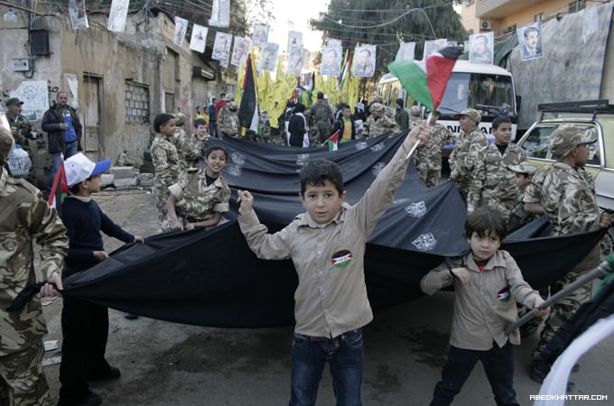 حركة فتح تضيء شعلة الانطلاقة 49 في مخيم البداوي