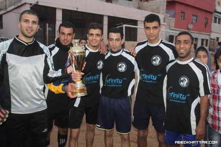 نادي المقدسي عين الحلوة بطلاً لدورة أسرانا مشاعل الحرية  لكرة القدم في عين الحلوة