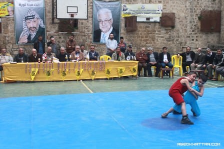 بطولة المصارعة الرومانية في ذكرى الانطلاقة حركة فتح 49 في صيدا‎