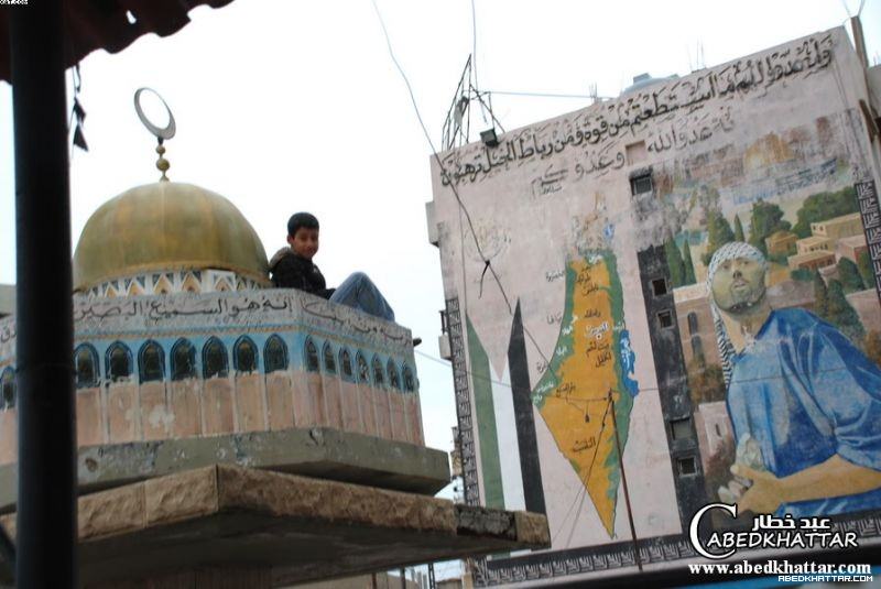 فرقة عشاق الاقصى تحيي حفلاً فنياً في مخيم البداوي